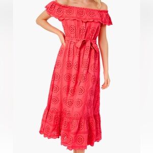 Lilly Pulitzer size XL coral dress